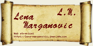Lena Marganović vizit kartica